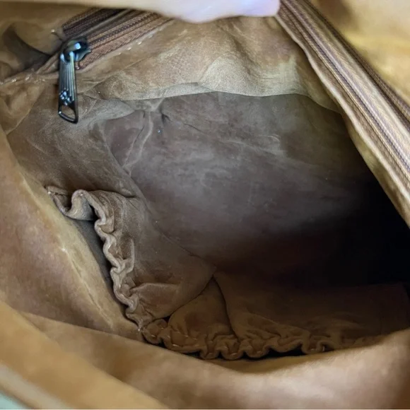 Patricia Nash Laureana Leather Kiss-lock Hand/Crossbody Bag With Chain P823311 - Picture 13 of 16